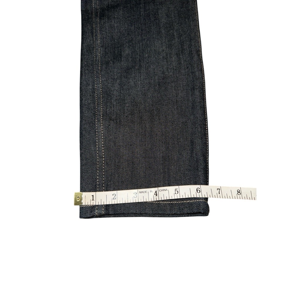 New Serenade Jeans Fitted Denim Men’s Sz 38x32 Dark Rinse Skater‎ Grunge Goth - Picture 5 of 14